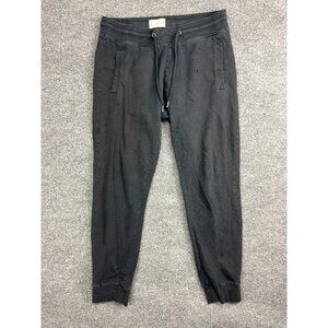 Bread & Boxers Joggers Men's Medium Black Sweatpants Elastic Waist Drawstring